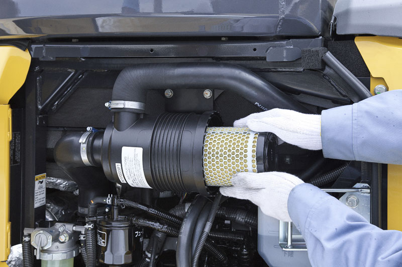 Image of Mini Excavator SK35SR-6E Air Filter of North America model